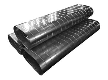 flat oval ducts